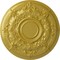 Ekena Millwork Darnay Ceiling Medallion (Fits Canopies up to 7 1/4"), Hand-Painted Rich Gold, 29 1/4"OD x 2"P CM29DARGS - alternate 1